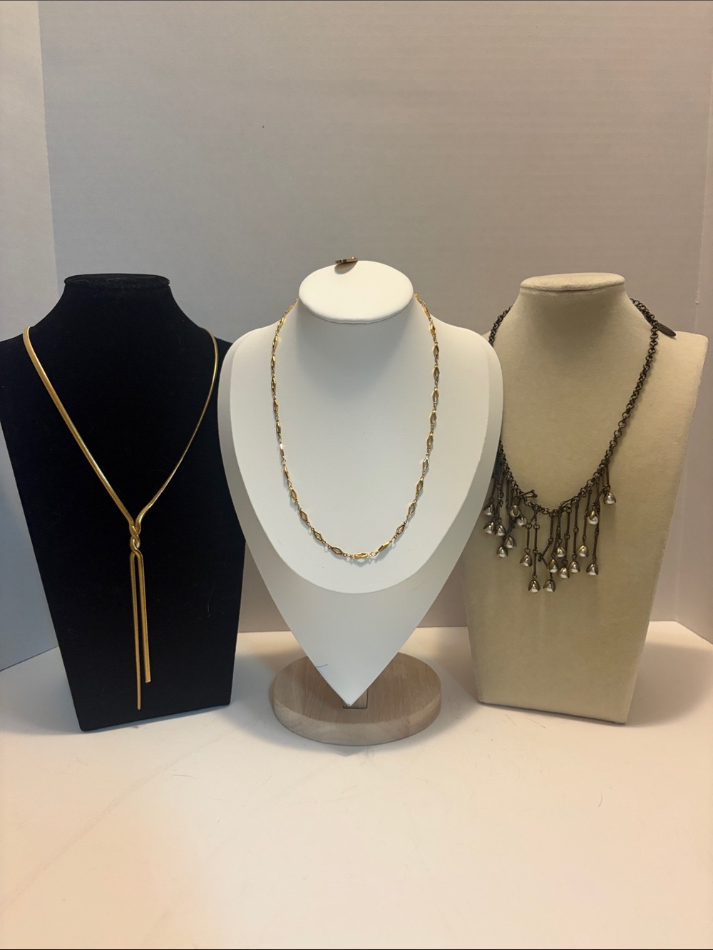 Gold And Bronze Tone Plunder Necklace Bundle